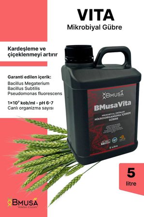 BMusa Vita 5lt Mikrobiyal Gübre