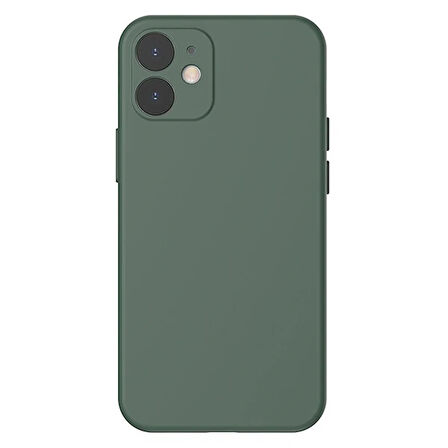 Baseus Liquid Silica Gel iPhone 12 Mini 5.4 Kılıf Ultra Koruma Silikon Kılıf