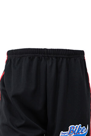 Oppland Erkek Çocuk Şortu 8-9-10 yaş Baskılı Model Beli Lastikli ve Bağcıklı Rahat Kesim