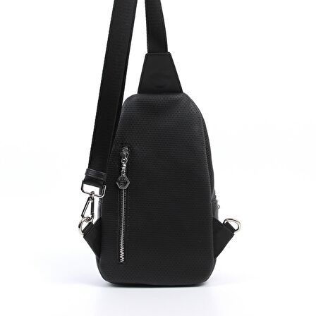 Silver Polo  Kadın Bel Çantası 959-33378 SILVER POLO FREEBAG M86 SİYAH-MAT SİYAH