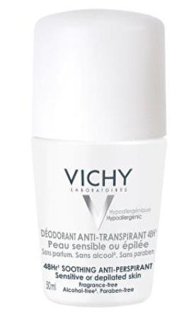 Vichy Antiperspirant Ter Önleyici Leke Yapmayan Roll-On Deodorant 50 ml