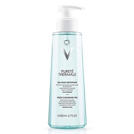 Vichy Purete Thermale Hassas Cilt için Temizleyici Yüz Temizleme Jeli 200 ml 