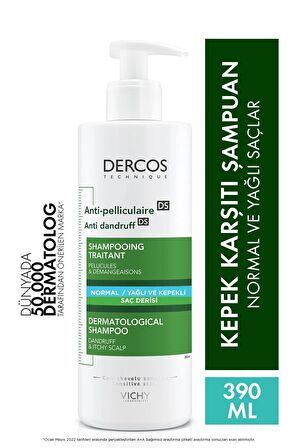 Vichy Dercos Anti Dandruff Normal ve Yağlı Saçlar için Kepek Karşıtı Şampuan 390 ml