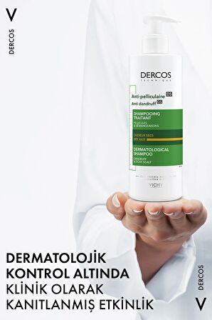 Vichy Dercos Anti Dandruff Normal ve Yağlı Saçlar için Kepek Karşıtı Şampuan 390 ml