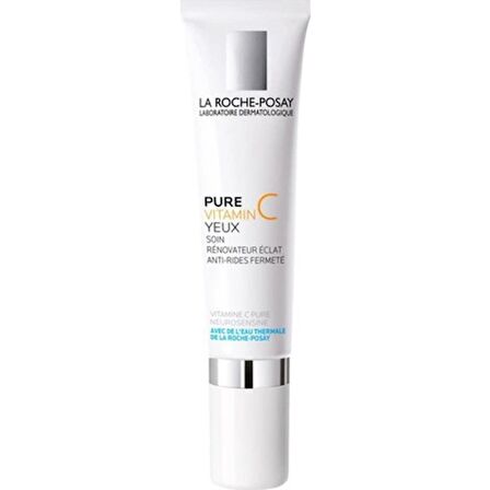 La Roche Posay Pure Bakım C Vitamini Hyalüronik Asit 40 Yaş + Göz Çevresi Krem 15 ml 