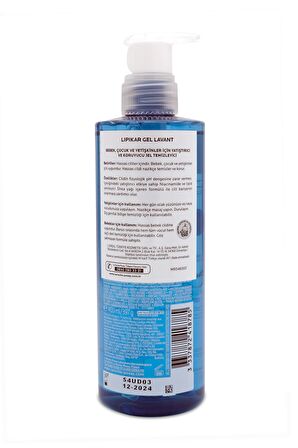 La Roche Posay Lipikar Gel Lavant 400 ml