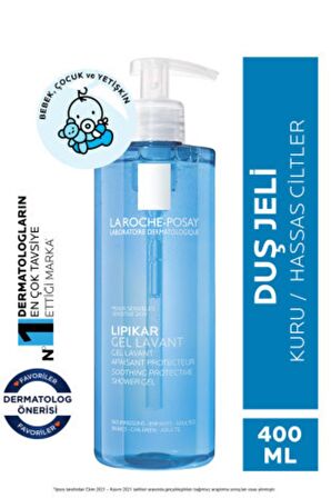 La Roche Posay Lipikar Gel Lavanta Aromalı Hassas Ciltler İçin Duş Jeli 400 ml 