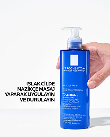 La Roche Posay Toleriane Tüm Ciltler İçin Temizleme Jeli 400 ml