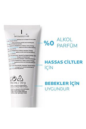 Toleriane Sensitive Hassas Ciltler İçin Su Bazlı Yağsız Nemlendirici Yüz Bakım Kremi 40 ml