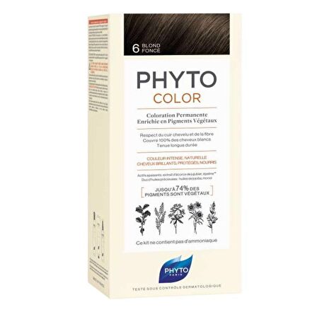 PHYTO PHYTOCOLOR 6 - Koyu Kumral