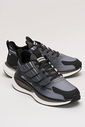 Erkek Günlük Koşu Yürüyüş Spor Ayakkabı SİYAH - BEYAZ