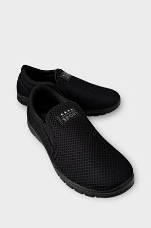 Erkek Airfile Günlük Ortopedik Sneaker Spor Ayakkabı SİYAH