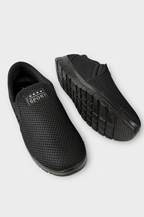 Erkek Airfile Günlük Ortopedik Sneaker Spor Ayakkabı SİYAH