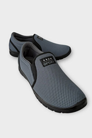 Erkek Airfile Günlük Ortopedik Sneaker Spor Ayakkabı FÜME