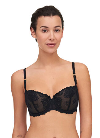 Chantelle Siyah Balenli Sütyen C26050