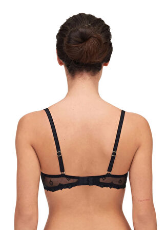 Chantelle Siyah Balenli Sütyen C26050