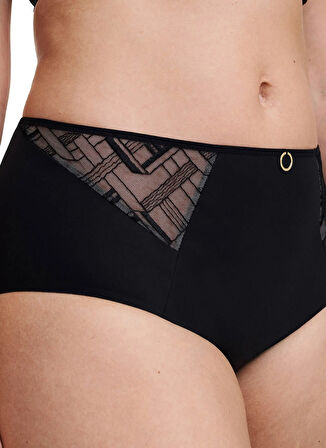 Chantelle Siyah Kadın Yüksek Bel Külot C21S80 CHANTELLE