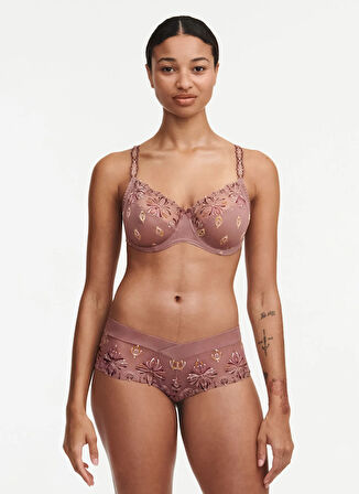 Chantelle Kahve Balenli Sütyen C26010