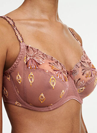 Chantelle Kahve Balenli Sütyen C26010