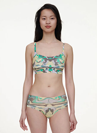 Chantelle Koyu Kahve - Yeşil Kadın Bikini Külot C11D40 CHANTELLE SS