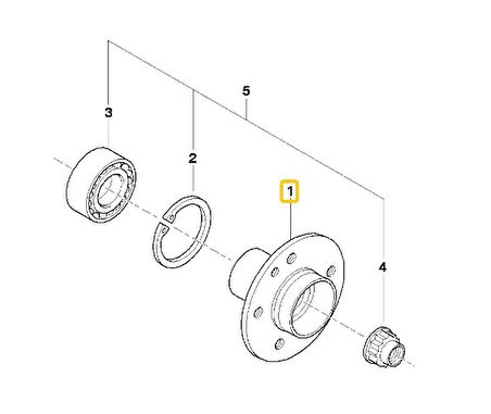 BMW E36 E46 OPTİMAL ARKA PORYA 33411093693 - 33411093657