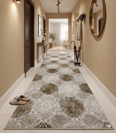 Merinos Akrilik Halı 100x100 Yolluk Halı