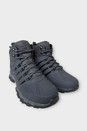 Unısex Soğuk Geçirmez Fermuarlı Trekking & Outdoor Bot FÜME