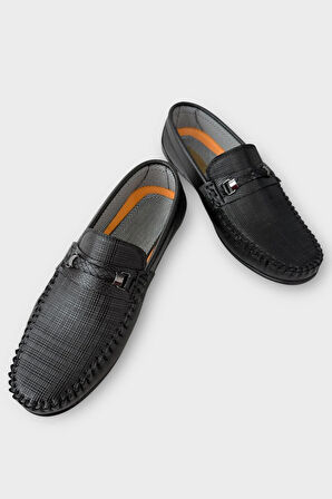 Erkek Günlük Loafer Ayakkabı SİYAH