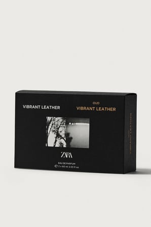 ZARA VIBRANT LEATHER + OUD VIBRANT LEATHER EDP 2 X 60 ML (2,03 FL. OZ.) PARFUM