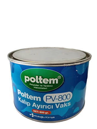 Poltem PV800 Kalıp Ayırıcı Vaks 800Gr