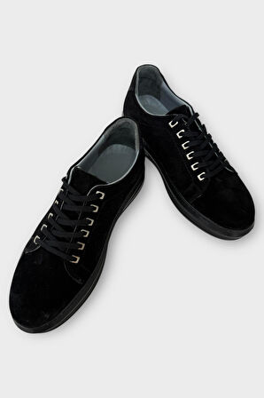 Erkek Hakiki Deri  Ayakkabı SİYAH