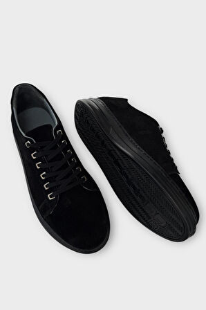 Erkek Hakiki Deri  Ayakkabı SİYAH