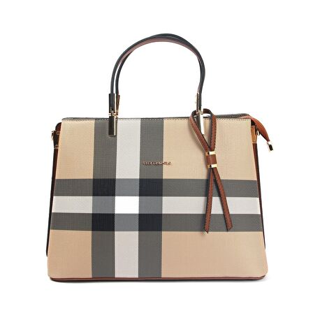 Silver Polo  Kadın Postacı Çantası 924-33465 SILVER POLO ÇAPRAZ Kadın ÇANTASI M130 BEJ-MAT TABA