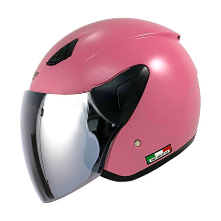 Sway Açık Kask Sw 733 Pembe