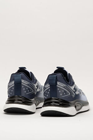 Erkek Günlük Koşu Yürüyüş Spor Ayakkabı LACİVERT - BEYAZ