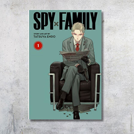 Anime Spy X Family - Loid Forger  Poster-Çerçevesiz