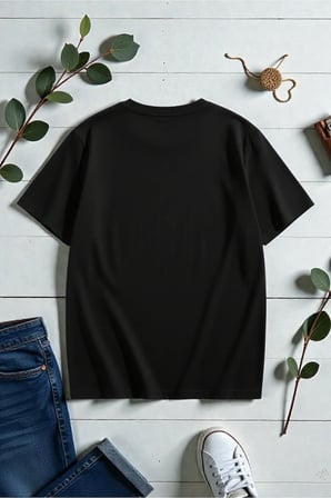 Unisex Bunny Baskılı Tasarım Tshirt
