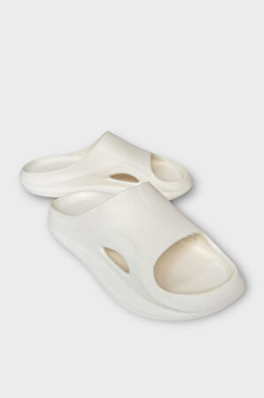 Erkek Eva Rahat Comfort Plaj Yazlık GünlükTerlik KREM