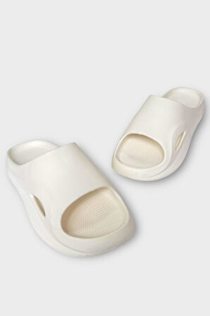 Erkek Eva Rahat Comfort Plaj Yazlık GünlükTerlik KREM