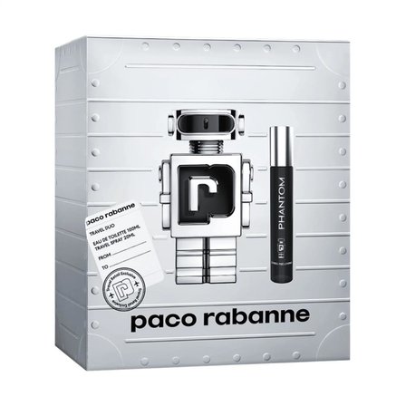 Paco Rabanne Phantom EDT 100 ml + EDT 20 ml Erkek Parfüm Seti