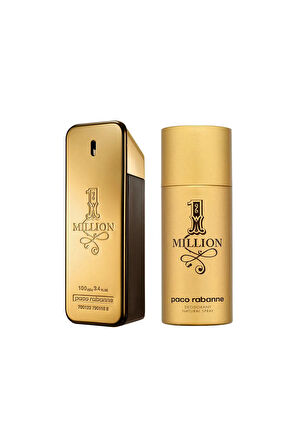 Paco Rabanne One Million Edt 100 ml + Deodorant 150 ml Erkek Parfüm Seti