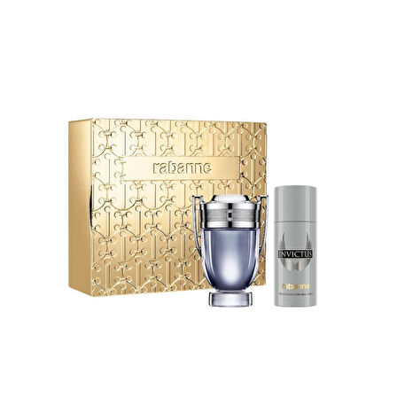 Rabanne Invictus Edt 100 Ml + Deodorant 150 Ml