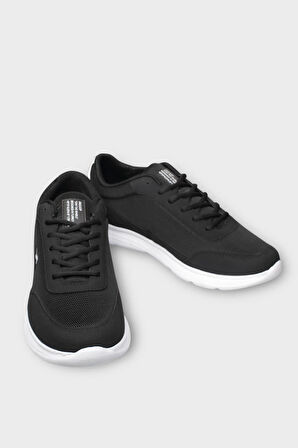 Erkek Büyük Numara Spor Ayakkabı (45-46-47) SİYAH - BEYAZ