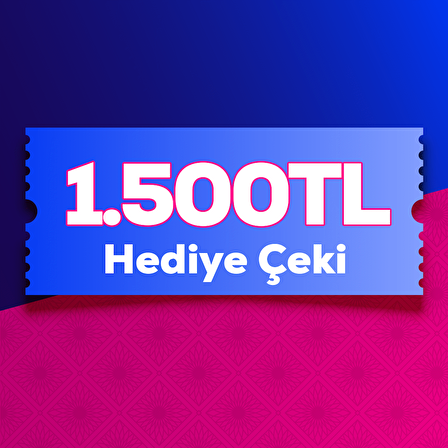 Pazarama Hediye Çeki 1500 TL