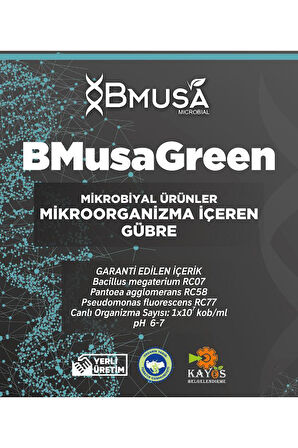 BMusa Green 1 Lt Mikrobiyal Gübre