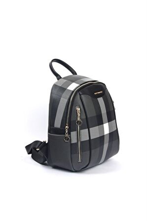 Kadın  906-33500 SİLVER POLO SIRT ÇANTASI M129 SİY