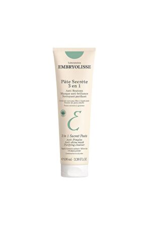 Embryolisse 3 ü 1 Arada Secret Paste Karma ve Yağlı Ciltler İçin Maske ve Temizleyici 100 ML