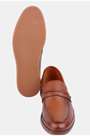 152-17434 Taba Erkek Loafer Günlük Deri Ayakkabı