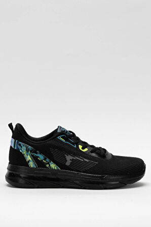 Erkek Triko Sneaker Rahat Hava Alabilen Kokusuz Spor Ayakkabı SİYAH