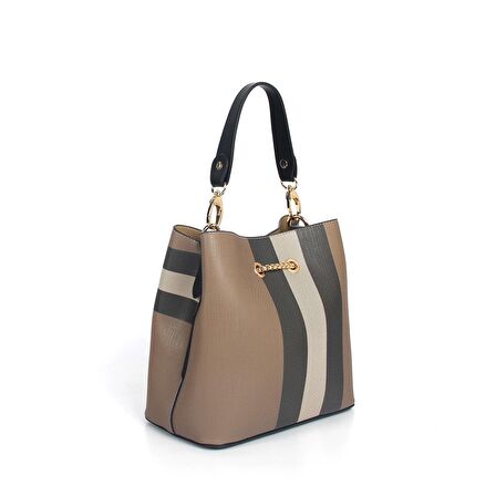 Kadın Postacı Çantası 967-33535 SİLVER POLO ÇAPRAZ Kadın ÇANTASI M80 KAHVE-MAT SİYAH